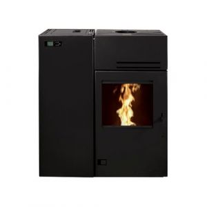 Interstoves Poêle mixte bois et granulés hybride ROMEO -
