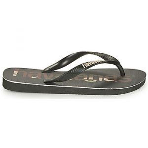 Havaianas Tongs Top Logomania Noir - Taille 43 / 44,45 / 46,35 / 36,37 / 38,39 / 40,41 / 42,33 / 34