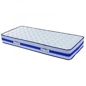 Matelas Tr&eacute;s Epais 29 cm 200x200 Tr&eacute;s Ferme 7 Zones de Confort Noyau Poli Lattex HR Derni&eacute;re G&eacute;n&eacute;ration Tr&eacute;s Respirant
