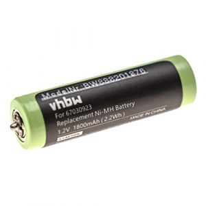 Vhbw Batterie compatible avec Braun 5685, 5723, 5724, 5735, 5736, 5738, 5742, 5743 rasoir tondeuse électrique