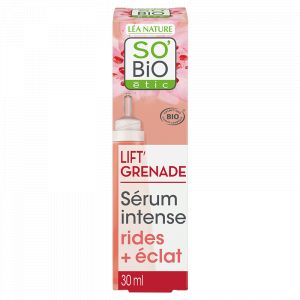 Image de So'Bio Étic Sérum Intense Rides + Éclat "Lift'Grenade" - 30 ml