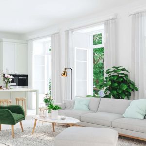 Lampadaire Emek - E27 - &Oslash; 30 x 120 cm - noir & vintage