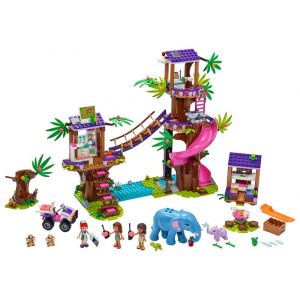 Lego Friends La base de sauvetage dans la jungle - 41424, Jouets de construction