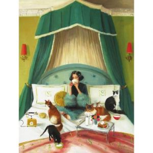 Puzzle 500 pièces : Breakfast in Bed