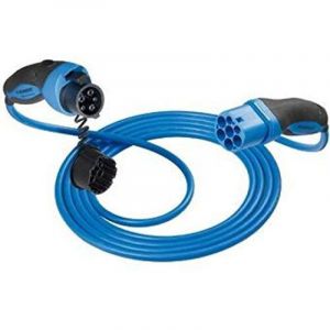 Mennekes C&acirc;ble de charge pour voiture &eacute;lectrique type 2 / type 1 7,5m 3,7kW 20A IP44
