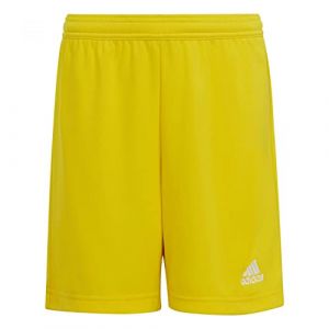 Adidas Mixte Enfant Shorts (1/4) Short Entrada 22, Team Yellow, IC7411, 152