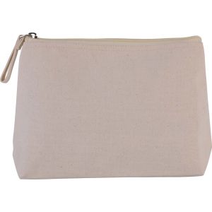 Trousse En Coton Canvas Kimood Blanc