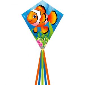 Cerf-volant mono fil HQ-Invento Ecoline - Poisson Clown