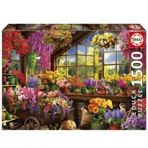 Educa Puzzle 1500 pi&egrave;ces : Cabane de jardin