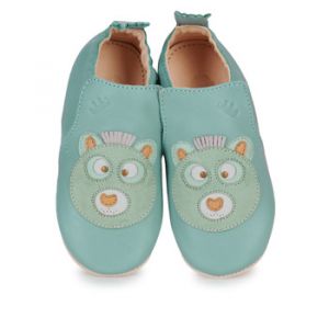 Easy Peasy Ballerines enfant MY BLUBLU OURS - Couleur 24,25,27 - Taille Bleu