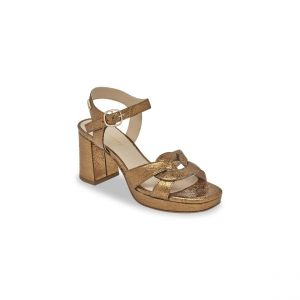 Les Tropéziennes par M. Belarbi Sandales LINESS Doré - Taille 36,37,38,39