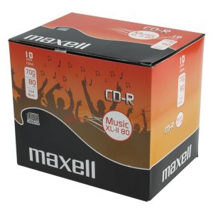 Maxell 624880.00 - 10 x CD-R 700 Mo (80 min)