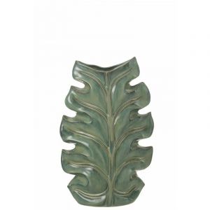 Vase Design en Céramique "Poséidon" 46cm Vert Prix