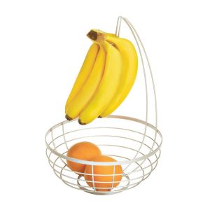 Idesign-interdesign - Corbeille à fruits en métal à suspendre - Argent