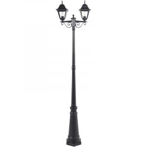 Beliani Lampadaire ext&eacute;rieur SUKRI Noir