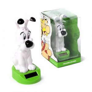 Puckator Figurine - Id&eacute;fix - Chien de Ast&eacute;rix et Ob&eacute;lix - Energie solaire - D&eacute;coration