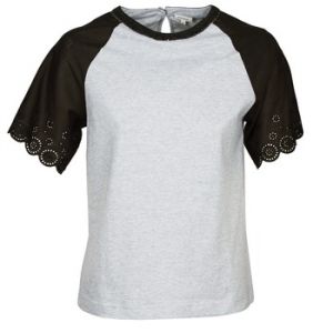 Image de Manoush T-shirt FANCY Gris - Taille FR 34,FR 38,FR 40