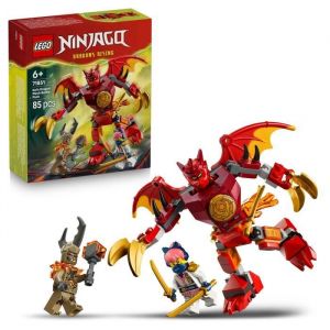 Lego NINJAGO 71851 Pack de Combat : le Robot Dragon de Kai - Jeu 6 ans