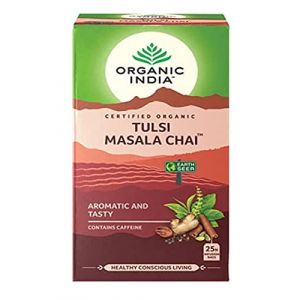 Organic india Bolsas de Té Tulsi Masala Chai 25uds
