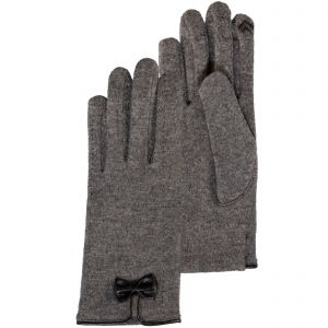 Isotoner Gants tactiles, chauds, en laine, non doublés