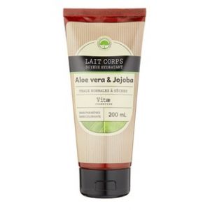 Vitae Cosmetics Lait corps soyeux hydratant Aloe vera & Jojoba