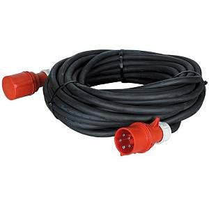 Showtec Câble de courant triphasé CEE32A/5p/415V 25m 5x6,0mm2