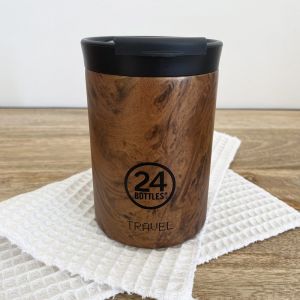 24bottles Travel Trinkbecher 350 ml Trinkflaschen 1 ct Braun Herren (28.99 € / 1 ct)