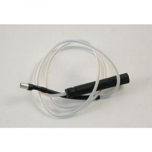 Cuenod CABLE D'ALLUMAGE AVEC COSSES EN TEFLON BLANC &Oslash;4 LONGUEUR 610MM EN T&Eacute;FLON BLANC POUR BR&Ucirc;LEUR C10/14/18/22. R&Eacute;F. 13015369