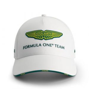Aston Martin Casquette F1 Team Blanche
