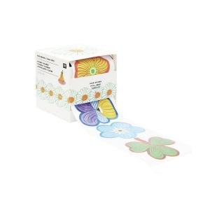 Rico Design Autocollants - Stickers Magic fleurs X 100