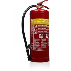 Smartwares Extincteur &agrave; mousse SB6 L Classe AB Acier 10.015.05