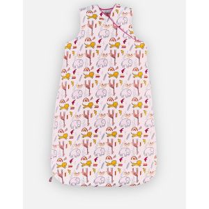 Noukie's Gigoteuse 90 cm en jersey padd&eacute;, rose