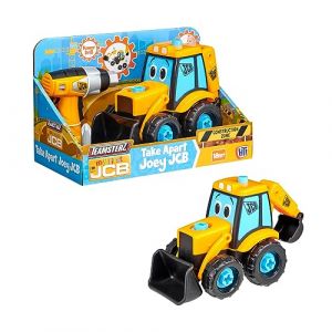 Teamsterz Tracteur - JCB - Plastique - Jaune - Pour enfants à partir de 3 ans