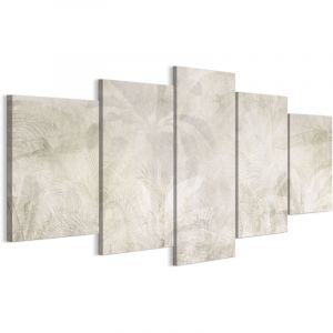 Tableau sur toile, Peinture sur 5 toiles &ndash; 100 x 50 cm, Motif industriel