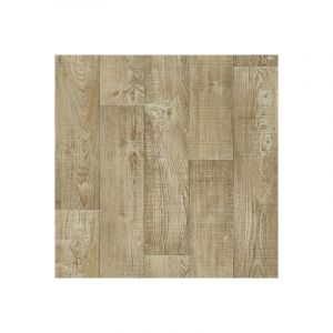 Image de Décoweb 2 x 6m - Sol PVC Best - imitation parquet Mélèze Brun Clair