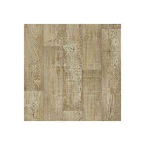 Décoweb 2 x 6m - Sol PVC Best - imitation parquet Mélèze Brun Clair