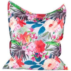 Maxi coussin imprimé intérieur extérieur 140 x 180 cm imprimé bali