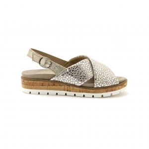 Sandales cuir femme Pédiconfort