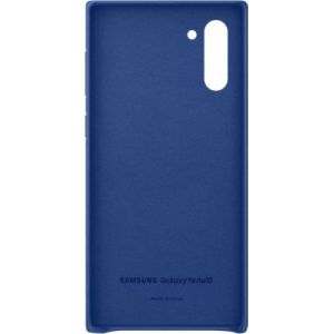 Samsung Coque Note 10 Cuir bleu