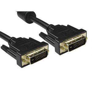 Rs pro Câble dvi 1m dvi-d à liaison double vers dvi-d Mâle vers Mâle (Prix pour 1 )