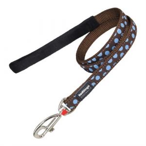 Laisse pour Chien Points 1 2 120 cm Marron