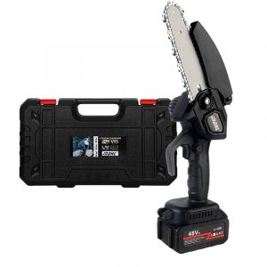 Dam Mini tronçonneuse électrique de 8 pouces, avec batterie.