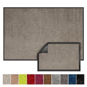 Tapis de Porte Paillasson d'entr&eacute;e Performa Couleur moineau 92 90 x 120 cm