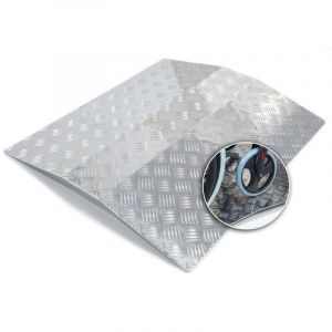 AIDAPT Rampe de pontage de seuil en aluminium VA146E, Id&eacute;al pour une utilisation sur les seuils de porte