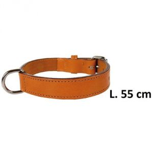 Zolux Collier pour chien en cuir double &eacute;paisseur