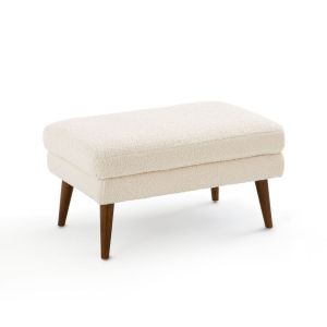 Pouf bouclette, Séméon Naturel Taille Taille Unique