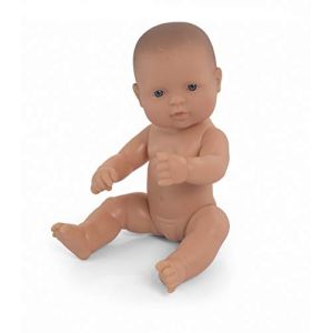 Image de Miniland Baby 31032 32 cm européenne Petite Fille sans sous-vêtements 31032