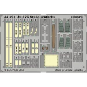 Eduard MAQUETTE JU 87G STUKA SEATBELTS HAS/32 32564