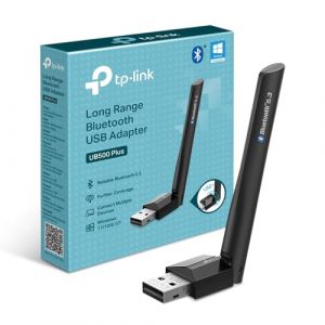 TP-Link UB500 Plus Adaptateur Bluetooth USB, Dongle Bluetooth 5.3, Multi-Directional Antenne, Cl&eacute; Bluetooth pour PC, Casque, Souris, Manette, Smartphone, Tablette, Compatible avec Windows 11/10/8.1/7