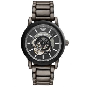 Emporio Armani Montre Homme Meccanico Gris